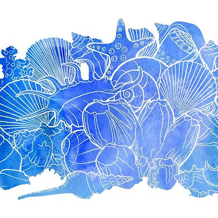 Blue & White Velvet 20M From The Beach Danilia Luaran gambar